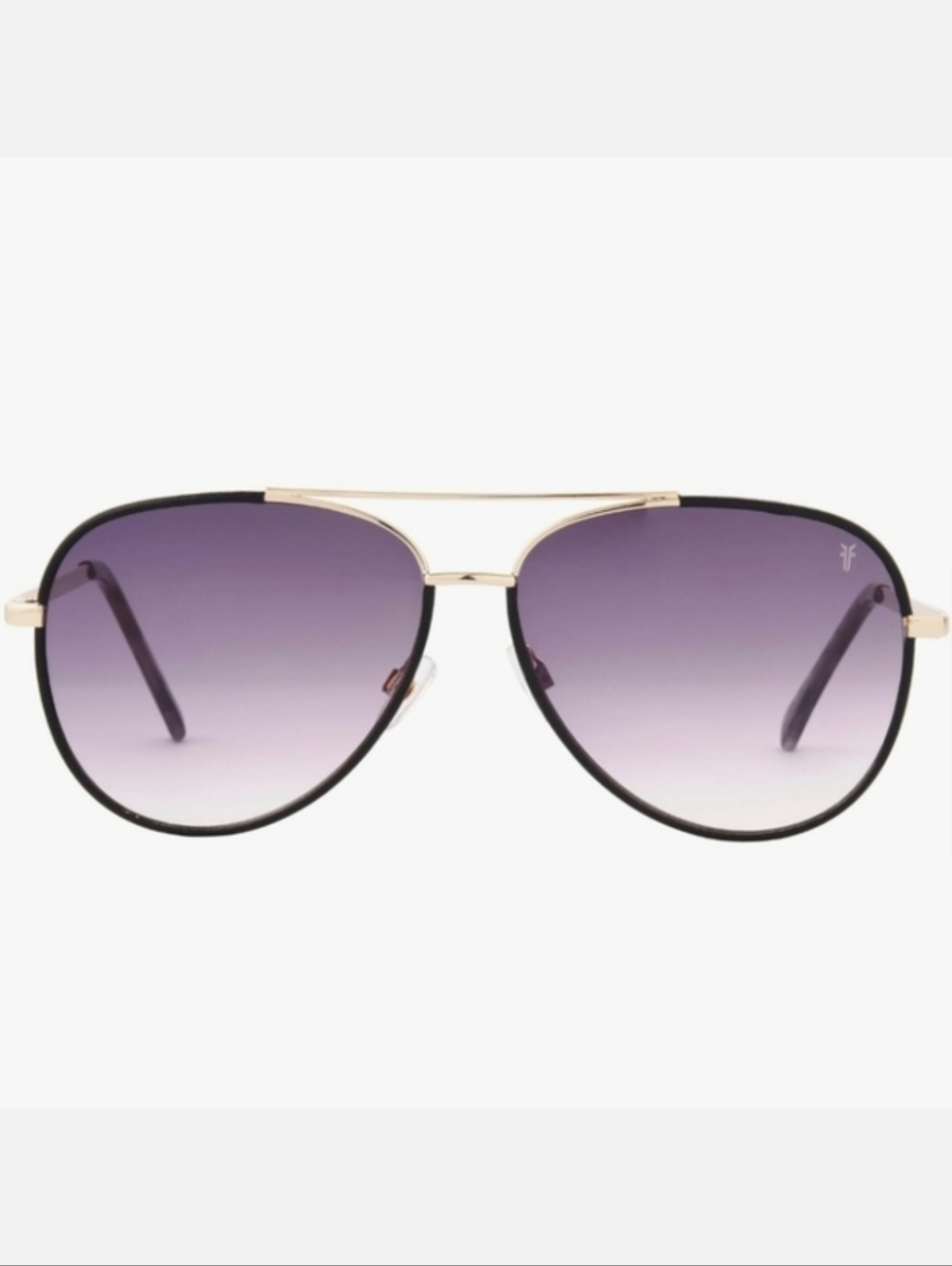 Women's Janine Aviator Sunglasses, Black ~ NWT
